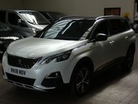 USED 2018 18 PEUGEOT 5008 1.5 BLUEHDI S/S GT LINE 5d 129 BHP 7 SEATS SAT NAV PART LEATHER INTERIOR