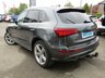 USED 2014 64 AUDI Q5 2.0 TDI QUATTRO S LINE PLUS 5d 175 BHP Finished in DAYTONA GREY MET with contrasting FULL BLACK HEATED LEATHER trim. This handsome looking SUV is a great all rounder. It's one the most popular in the 4x4 class. Features include Sat Nav, 20" Alloys, Power Rear Boot, Full Black Leather, Front and Rear Park Sensors, B/Tooth, DAB, Run Lights and much more. Dealer serviced at 19994 miles, 51110 miles, 83880 miles (inc Cam Belt and Water Pump) and arrival at 111180 miles.