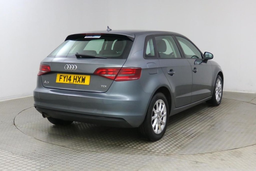 USED 2014 14 AUDI A3 1.6 TDI SE 5d 