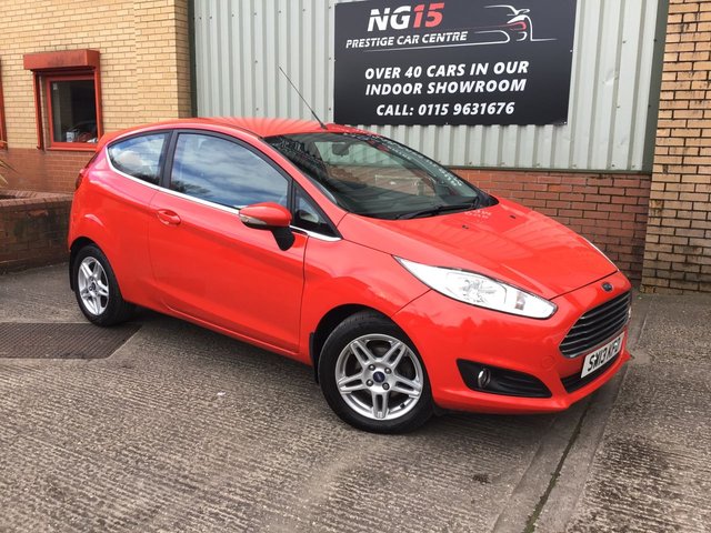 2013 13 Ford Fiesta 1.2 ZETEC 3d 81 BHP