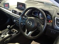 USED 2014 14 MAZDA 3 2.0 SPORT NAV 4d 118 BHP SATNAV...............STUNNING INTERIOR