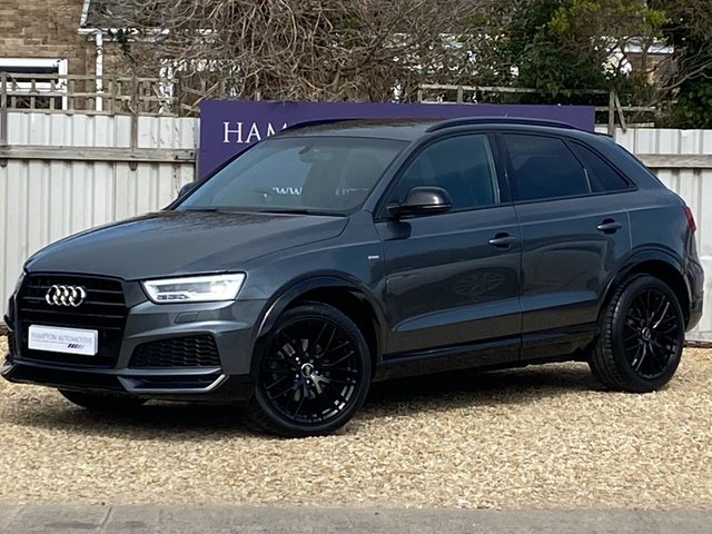 2017 D Audi Q3 2.0 TFSI QUATTRO BLACK EDITION 5d 178 BHP