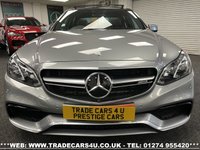 USED 2014 64 MERCEDES-BENZ E-CLASS 5.5 E63 AMG 4d 550 BHP UK DELIVERY FLAT FEE &pound;100*VIDEO AVAILABLE*FINANCE ARRANGED*PART EX*HPI CLEAR