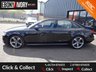 USED 2014 64 AUDI A4 2.0 TDI BLACK EDITION 4d 148 BHP+SATNAV+FULL HEATED LEATHER EXCELLENT EXAMPLE+FULLY SERVICED+1 YEAR MOT+BREAKDOWN COVER