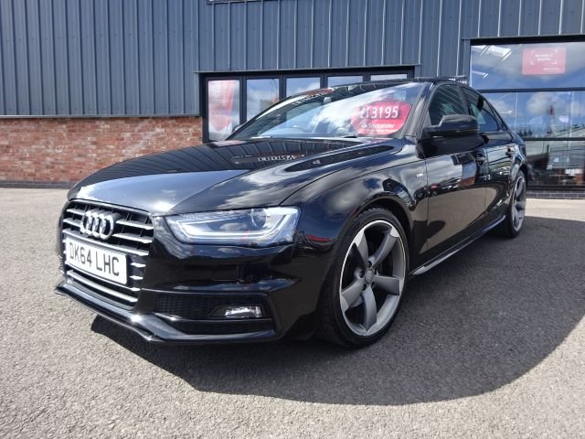 2014 64 Audi A4 2.0 TDI BLACK EDITION 4d 148 BHP+SATNAV+FULL HEATED LEATHER