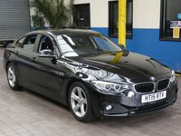 USED 2015 15 BMW 4 SERIES 420d [190] SE 5dr Auto [Business Media] EURO 6 &pound;20 ROAD TAX SAT NAV LEATHER HEATED SEATS