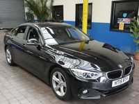 USED 2015 15 BMW 4 SERIES 420d [190] SE 5dr Auto [Business Media] EURO 6 &pound;20 ROAD TAX SAT NAV LEATHER HEATED SEATS