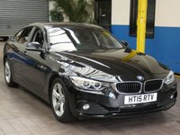 USED 2015 15 BMW 4 SERIES 420d [190] SE 5dr Auto [Business Media] EURO 6 &pound;20 ROAD TAX SAT NAV LEATHER HEATED SEATS
