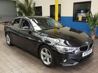 USED 2015 15 BMW 4 SERIES 420d [190] SE 5dr Auto [Business Media] EURO 6 &pound;20 ROAD TAX SAT NAV LEATHER HEATED SEATS