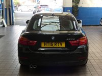 USED 2015 15 BMW 4 SERIES 420d [190] SE 5dr Auto [Business Media] EURO 6 &pound;20 ROAD TAX SAT NAV LEATHER HEATED SEATS