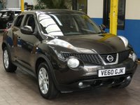 USED 2010 NISSAN JUKE 1.6 DiG-T Acenta 5dr [Premium Pack] Caz Ulez exempt Sat Nav Reversing Camera Lady Owner