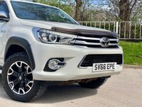 USED 2016 66 TOYOTA HI-LUX 2.4 INVINCIBLE X 4WD D-4D DCB 148 BHP ** NO VAT **  LOW MILES + 2 KEYS