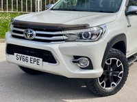 USED 2016 66 TOYOTA HI-LUX 2.4 INVINCIBLE X 4WD D-4D DCB 148 BHP ** NO VAT **  LOW MILES + 2 KEYS
