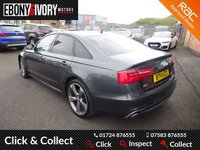 USED 2014 14 AUDI A6 2.0 TDI ULTRA BLACK EDITION 4d 188 BHP FULLY SERVICED + 1 YEAR MOT