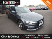 USED 2014 14 AUDI A6 2.0 TDI ULTRA BLACK EDITION 4d 188 BHP FULLY SERVICED + 1 YEAR MOT