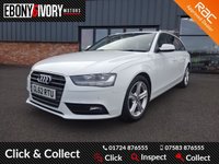 USED 2013 62 AUDI A4 2.0 AVANT TDI SE TECHNIK 5d 134 BHP FANTASTIC EXAMPLE + COMPREHENSIVE SERVICE HISTORY INC CAMBELT DONE