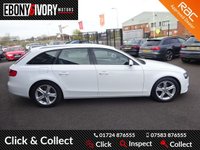 USED 2013 62 AUDI A4 2.0 AVANT TDI SE TECHNIK 5d 134 BHP FANTASTIC EXAMPLE + COMPREHENSIVE SERVICE HISTORY INC CAMBELT DONE