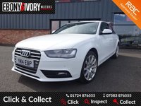 USED 2014 14 AUDI A4 2.0 TDI SE TECHNIK 4d 148 BHP FANTASTIC LOW MILEAGE EXAMPLE+FULL AUDI SERVICE HISTORY+1 YEAR MOT+1 YEAR RAC BREAKDOWN