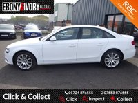 USED 2014 14 AUDI A4 2.0 TDI SE TECHNIK 4d 148 BHP FANTASTIC LOW MILEAGE EXAMPLE+FULL AUDI SERVICE HISTORY+1 YEAR MOT+1 YEAR RAC BREAKDOWN