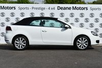 USED 2012 61 VOLKSWAGEN GOLF 1.4 S TSI 2d 121 BHP CABRIOLET FUN LOW MILEAGE SUPERB SERVICE HISTORY