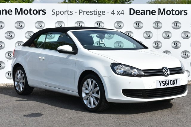 2012 61 Volkswagen Golf 1.4 S TSI 2d 121 BHP CABRIOLET FUN
