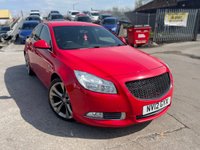 USED 2012 12 VAUXHALL INSIGNIA 2.0 SRI NAV VX-LINE RED CDTI 5d 157 BHP 2 KEYS+PART HISTORY+AIRCON+VX-LINE GRILL+TIMING BELT AND WATER PUMP DONE 06/2021+20"ALLOYS+NAVIGATION+PARKING SENSORS+BLUETOOTH+MEDIA+USB+AUX+DAB