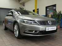 USED 2016 66 VOLKSWAGEN CC 1.8 TSI DSG 4d 158 BHP ULEZ AND CAZ COMPLIANT PANORAMIC SUNROOF SAT NAV FULL LEATHER HEATED SEATS 4 VW SERVICES TO 30K MILES