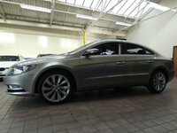 USED 2016 66 VOLKSWAGEN CC 1.8 TSI DSG 4d 158 BHP ULEZ AND CAZ COMPLIANT PANORAMIC SUNROOF SAT NAV FULL LEATHER HEATED SEATS 4 VW SERVICES TO 30K MILES
