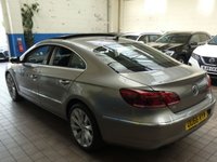 USED 2016 66 VOLKSWAGEN CC 1.8 TSI DSG 4d 158 BHP ULEZ AND CAZ COMPLIANT PANORAMIC SUNROOF SAT NAV FULL LEATHER HEATED SEATS 4 VW SERVICES TO 30K MILES