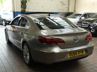 USED 2016 66 VOLKSWAGEN CC 1.8 TSI DSG 4d 158 BHP ULEZ AND CAZ COMPLIANT PANORAMIC SUNROOF SAT NAV FULL LEATHER HEATED SEATS 4 VW SERVICES TO 30K MILES