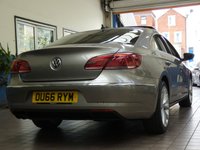 USED 2016 66 VOLKSWAGEN CC 1.8 TSI DSG 4d 158 BHP ULEZ AND CAZ COMPLIANT PANORAMIC SUNROOF SAT NAV FULL LEATHER HEATED SEATS 4 VW SERVICES TO 30K MILES