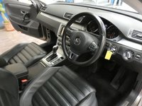 USED 2016 66 VOLKSWAGEN CC 1.8 TSI DSG 4d 158 BHP ULEZ AND CAZ COMPLIANT PANORAMIC SUNROOF SAT NAV FULL LEATHER HEATED SEATS 4 VW SERVICES TO 30K MILES