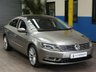 USED 2016 66 VOLKSWAGEN CC 1.8 TSI DSG 4d 158 BHP ULEZ AND CAZ COMPLIANT PANORAMIC SUNROOF SAT NAV FULL LEATHER HEATED SEATS 4 VW SERVICES TO 30K MILES