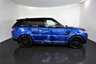 USED 2016 66 LAND ROVER RANGE ROVER SPORT 5.0 V8 SVR 5d 543 BHP-PANORAMIC SLIDING SUNROOF-FIXED SIDE STEPS-MERIDIAN SOUND-AMBIENT LIGHTING-HEATED FRONT AND REAR SEATS-HEATED STEERING WHEEL-TWO TONE WHITE AND BLACK LEATHER BUCKET SEATS-BLUETOOTH-ADAPTIVE CRUISE CONTROL-SATNAV-PARKING SENSORS-REVERSE CAMERA-DAB RADIO-ELECTRIC MEMORY SEAT-ELECTRIC FOLDING MIRRORS-PRIVACY GLASS-CLIMATE CONTROL-BEST SOUNDING 4X4 ON THE ROAD 