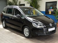 USED 2017 17 VOLKSWAGEN SHARAN 2.0 SE TDI BLUEMOTION TECHNOLOGY DSG 5d 148 BHP 7 SEAT BLUETOOTH PARKING SENSORS