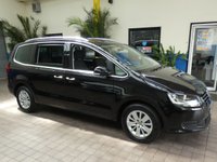 USED 2017 17 VOLKSWAGEN SHARAN 2.0 SE TDI BLUEMOTION TECHNOLOGY DSG 5d 148 BHP 7 SEAT BLUETOOTH PARKING SENSORS