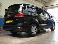 USED 2017 17 VOLKSWAGEN SHARAN 2.0 SE TDI BLUEMOTION TECHNOLOGY DSG 5d 148 BHP 7 SEAT BLUETOOTH PARKING SENSORS