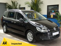 USED 2017 17 VOLKSWAGEN SHARAN 2.0 SE TDI BLUEMOTION TECHNOLOGY DSG 5d 148 BHP 7 SEAT BLUETOOTH PARKING SENSORS