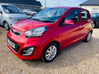USED 2011 11 KIA PICANTO 1.2 2 ECODYNAMICS 5d 84 BHP &pound;0 Road Tax + Air Con & Bluetooth