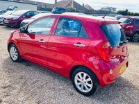 USED 2011 11 KIA PICANTO 1.2 2 ECODYNAMICS 5d 84 BHP &pound;0 Road Tax + Air Con & Bluetooth