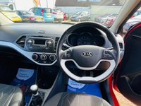 USED 2011 11 KIA PICANTO 1.2 2 ECODYNAMICS 5d 84 BHP &pound;0 Road Tax + Air Con & Bluetooth