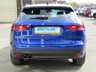 USED 2019 19 JAGUAR F-PACE 2.0 R-SPORT 5d 161 BHP Finished in CAESIUM BLUE METALLIC with contrasting EBONY HEATED LEATHER TRIM. The Jaguar F-Pace is a large, stylish family car and one of the few SUVs on sale that is genuinely good fun to drive. It has a host of features that include Sat Nav, Heated Leather, DAB Radio, Power rear Boot, Rear View Camera 19" ALLOYS and much more. Still Under Jaguar Warranty. Dealer serviced at 19815 miles.