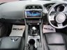 USED 2019 19 JAGUAR F-PACE 2.0 R-SPORT 5d 161 BHP Finished in CAESIUM BLUE METALLIC with contrasting EBONY HEATED LEATHER TRIM. The Jaguar F-Pace is a large, stylish family car and one of the few SUVs on sale that is genuinely good fun to drive. It has a host of features that include Sat Nav, Heated Leather, DAB Radio, Power rear Boot, Rear View Camera 19" ALLOYS and much more. Still Under Jaguar Warranty. Dealer serviced at 19815 miles.