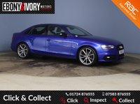 USED 2015 15 AUDI A4 2.0 TDI QUATTRO BLACK EDITION PLUS 4d 174 BHP FANTASTIC EXAMPLE + COMPREHENSIVE SERVICE HISTORY + JUST HAD MAJOR SERVICE