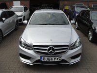 USED 2014 64 MERCEDES-BENZ E-CLASS 2.1 E250 CDI AMG SPORT 4d 202 BHP GENUINE MILEAGE FULL LEATHERS