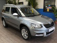 USED 2017 17 SKODA YETI OUTDOOR 1.2 SE L DRIVE TSI 5d 109 BHP SAT NAV LEATHER HEATED SEATS