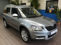 USED 2017 17 SKODA YETI OUTDOOR 1.2 SE L DRIVE TSI 5d 109 BHP SAT NAV LEATHER HEATED SEATS