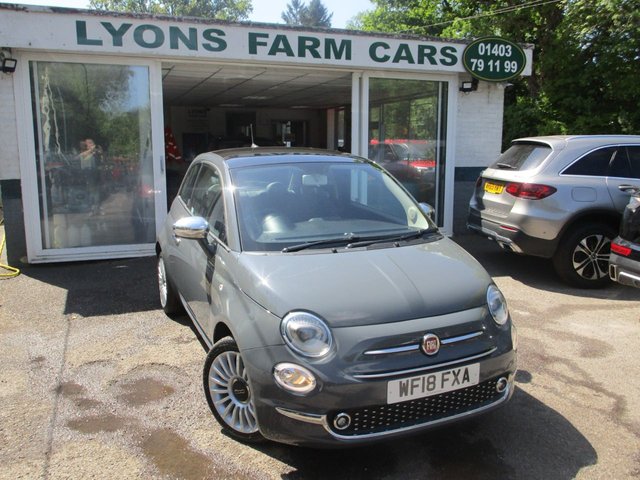 2018 18 Fiat 500 1.2 MIRROR 3d 69 BHP *SPECIAL EDITION WITH SUNROOF + ALLOYS*