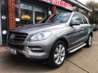 USED 2012 12 MERCEDES-BENZ M-CLASS 2.1 ML250 BLUETEC SPECIAL EDITION 5d 204 BHP LEATHER~BLUETOOTH~PARK SENSORS!