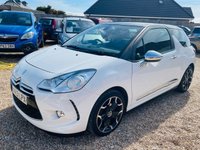 USED 2013 13 CITROEN DS3 1.6 DSTYLE PLUS 3d 120 BHP Stunning Two Tone Black and White Edition